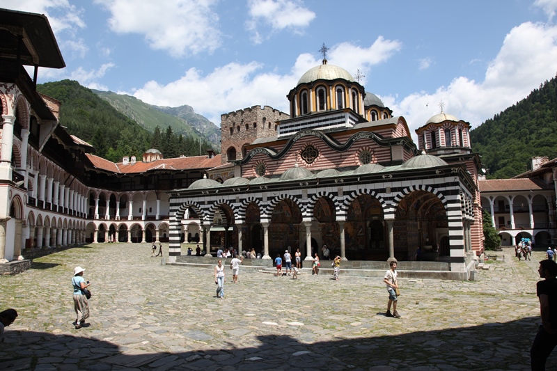 Rila-Kloster (Bulgarien), UNESCO-Weltkulturerbe, mit Bochemit Antiflash geschützt